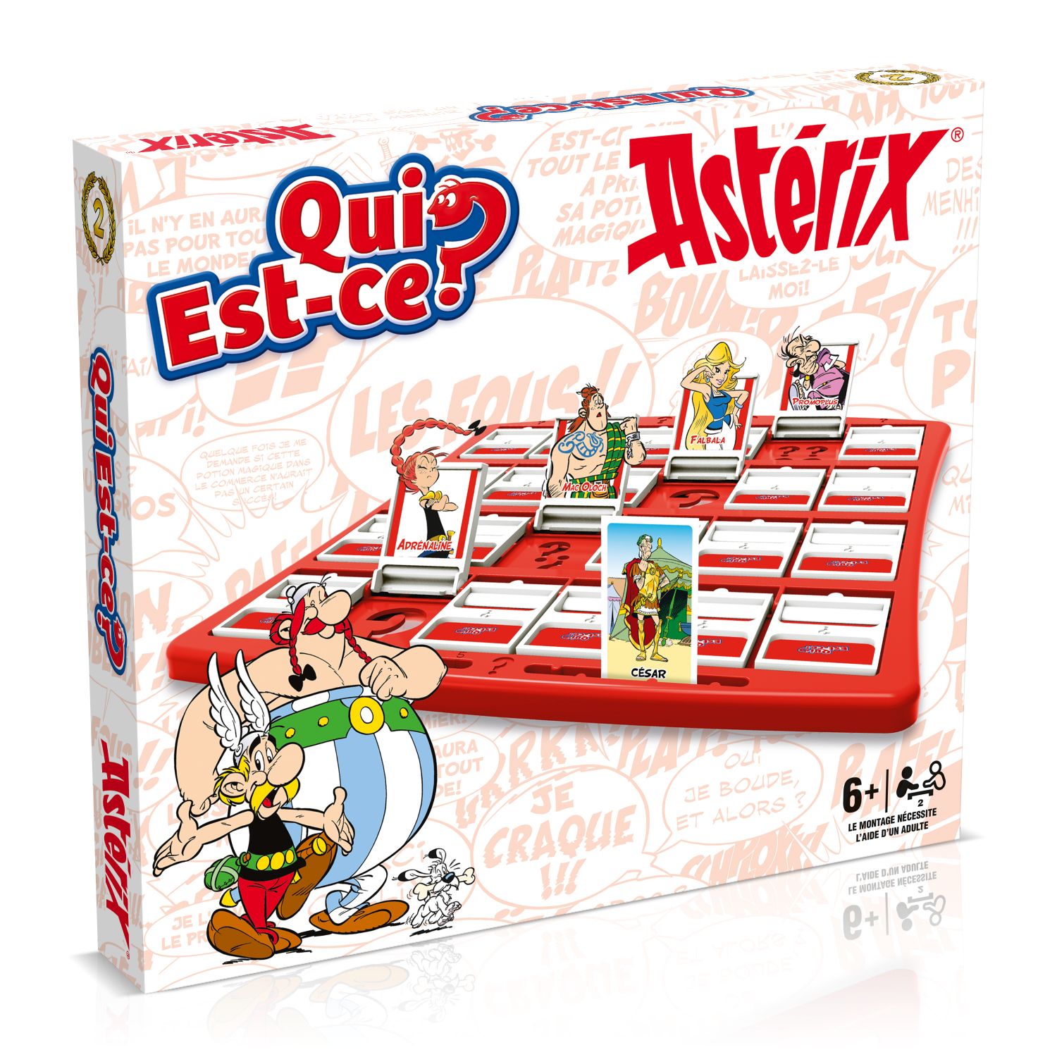 Winning Moves Qui est ce ? Edition Astérix A partir de . 2 joueurs. Durée de la partie : environ 15min un jeu amusant qui combine la logique et la déduction - vue 7