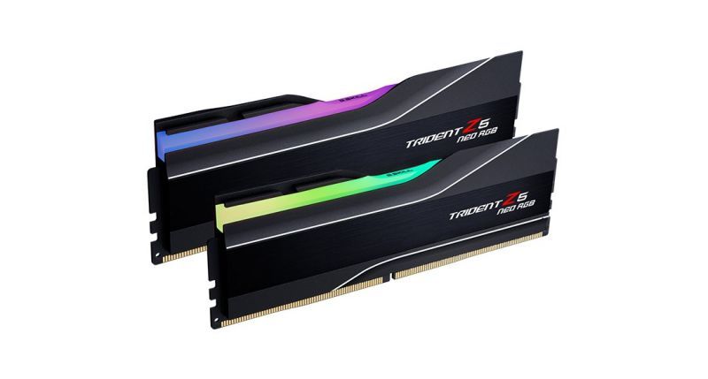 G.Skill Trident Z5 Neo RGB Series 2x DDR5 6000 MHz CL32 - vue 4