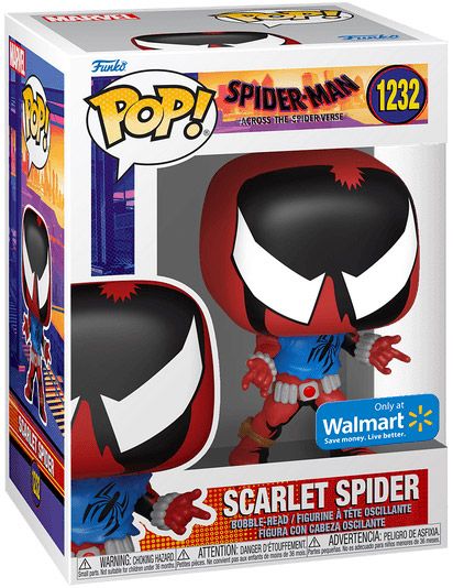 Figurine Funko Pop - Spider-Man : Across The Spider-Verse [Marvel] N°1232 - Scarlet Spider (65735)