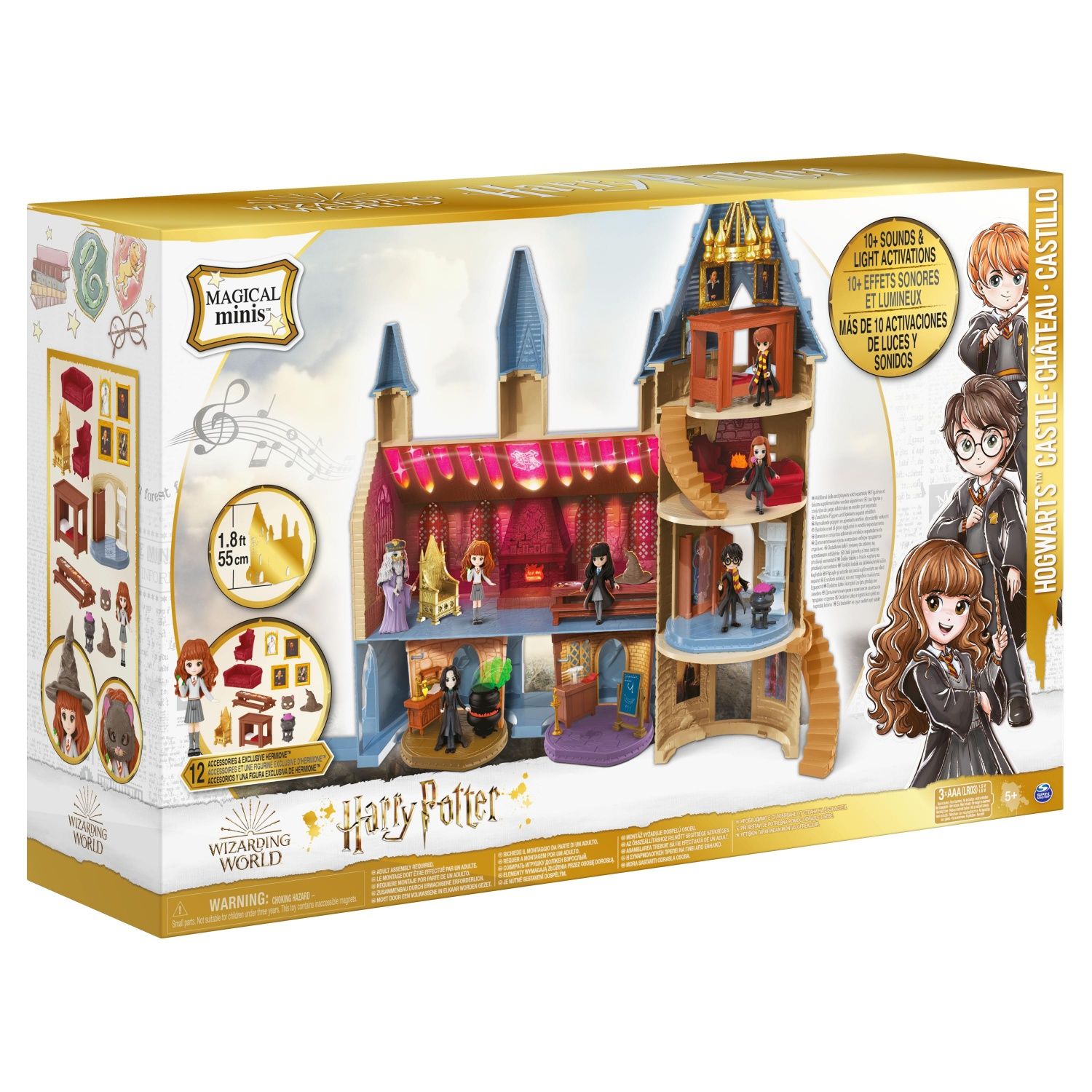 Harry Potter Château De Poudlard Magical Minis Wizarding World