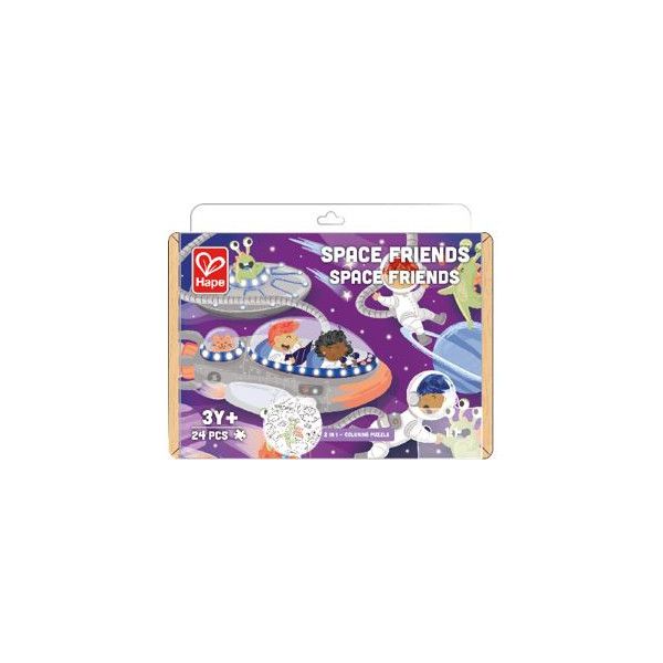 Puzzle 2 en 1 Hape Découverte de ’Espace - vue 2