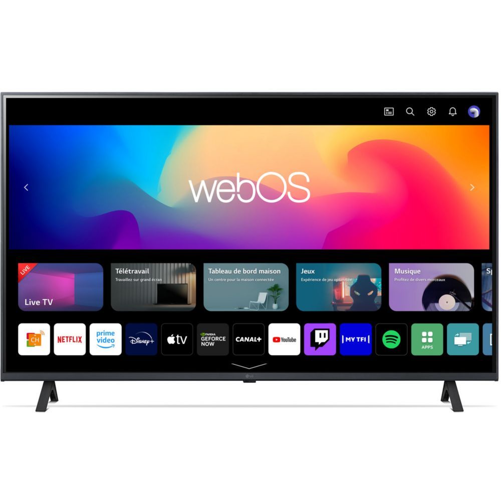 LG Téléviseur LED 43 UHD 4K 43UR78006LK - vue 4