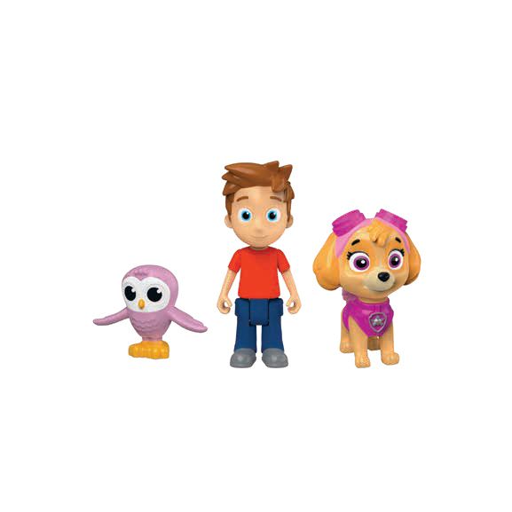 Pack de 3 figurines Paw Patrol Histoires Paw Patrol Pat'patrouille Modèle aléatoire - vue 2