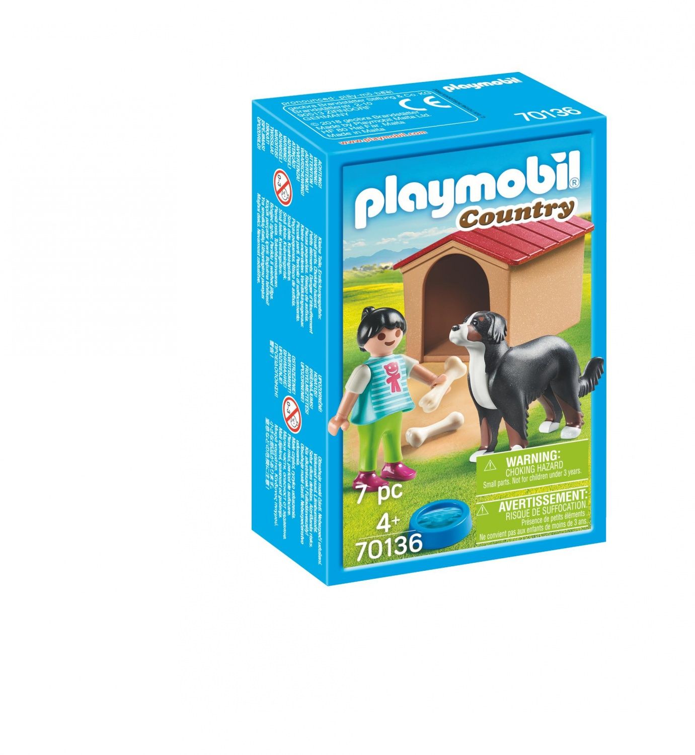 Playmobil 70136 Enfant Avec Chien