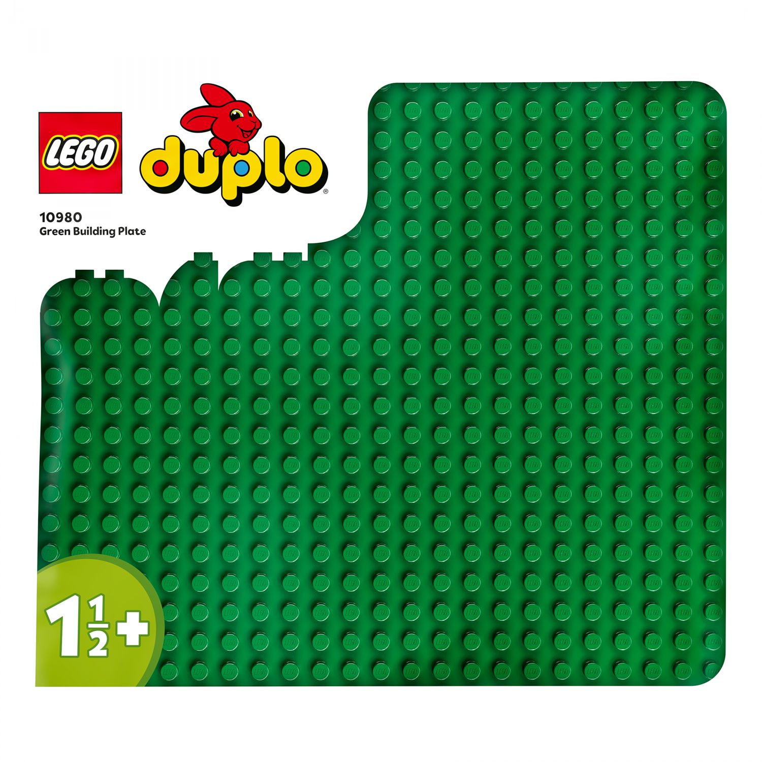 10980 - Lego Duplo La Plaque De Construction Verte