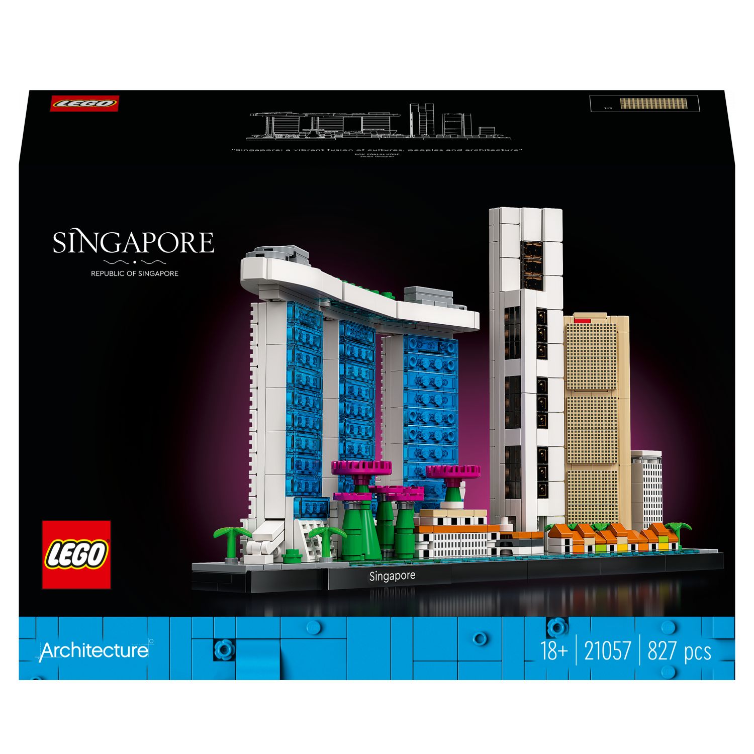 Lego Architecture - Singapour - 21057