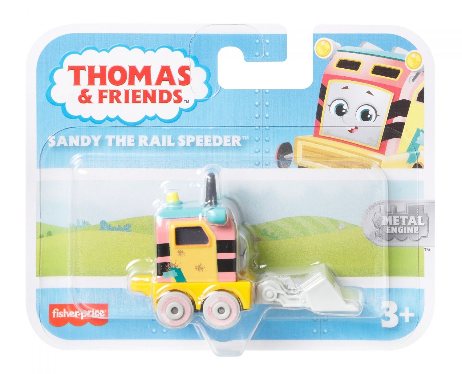 Fisher Price Thomas Et Ses Amis Locomotive Sandy En Métal