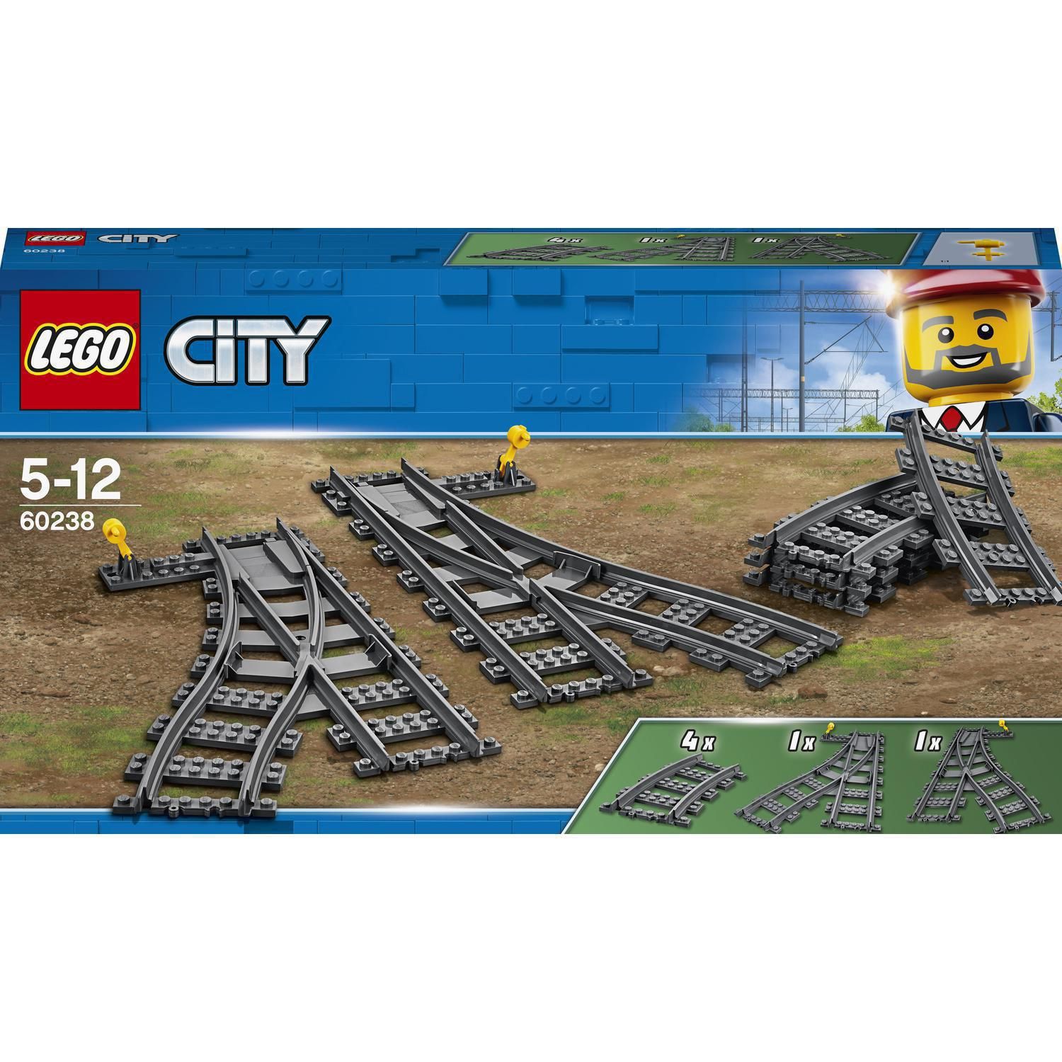 Lego City - Les Aiguillages - 60238