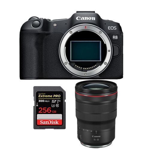 Canon EOS R8 + RF 15 35mm f2. + SanDisk - vue 3
