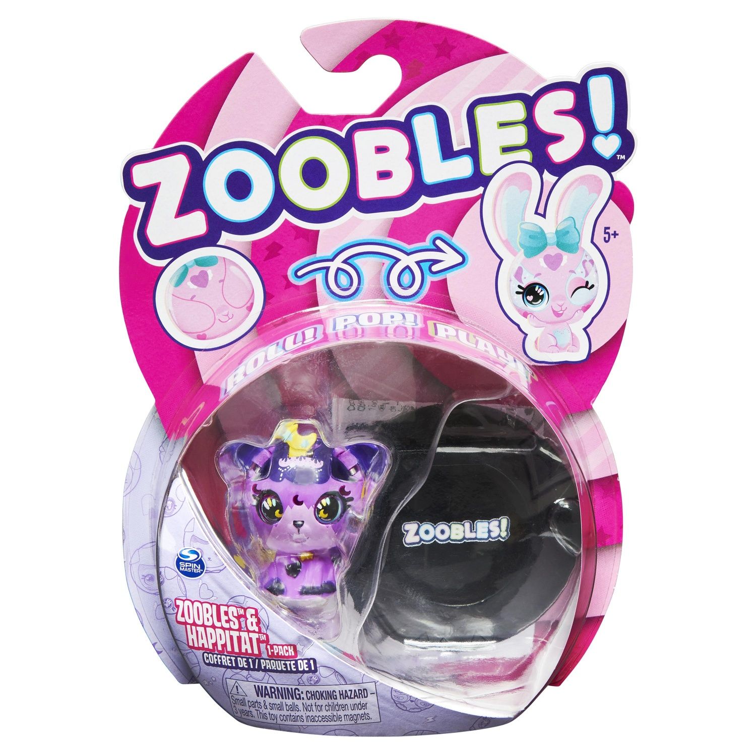 Spin Master Zoobles Animaux Pack De 1 Assort - vue 5
