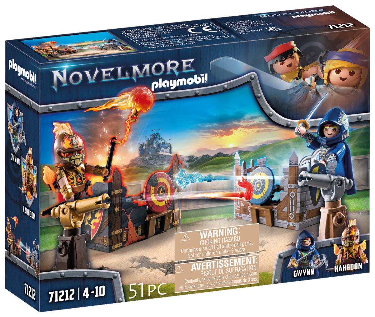 Playmobil Novelmore 71212 Duel Chevalier Novelmore Et Burnham Raider