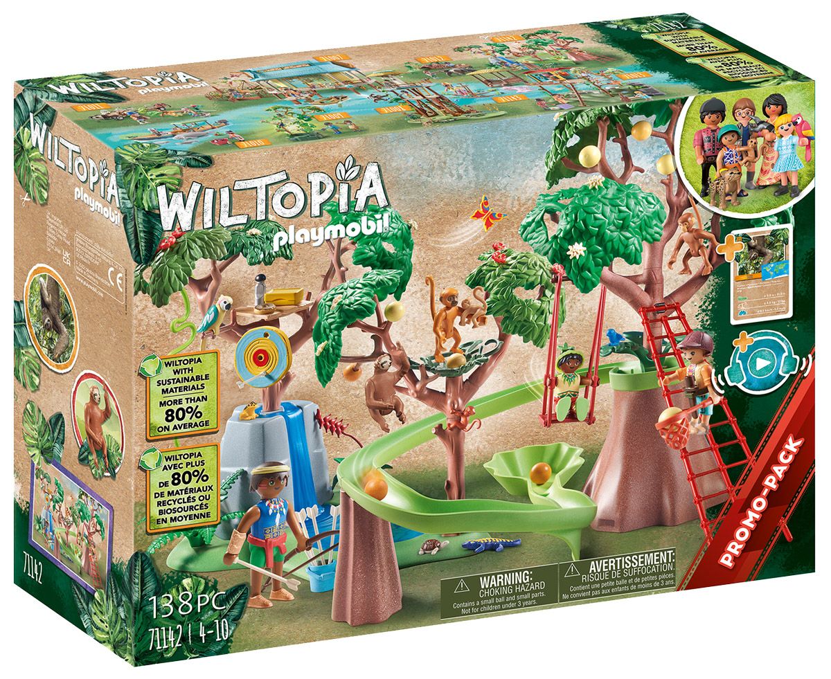 PLAYMOBIL 71142 Wiltopia Aire de jeu tropicale de la jungle Neuf - vue 4