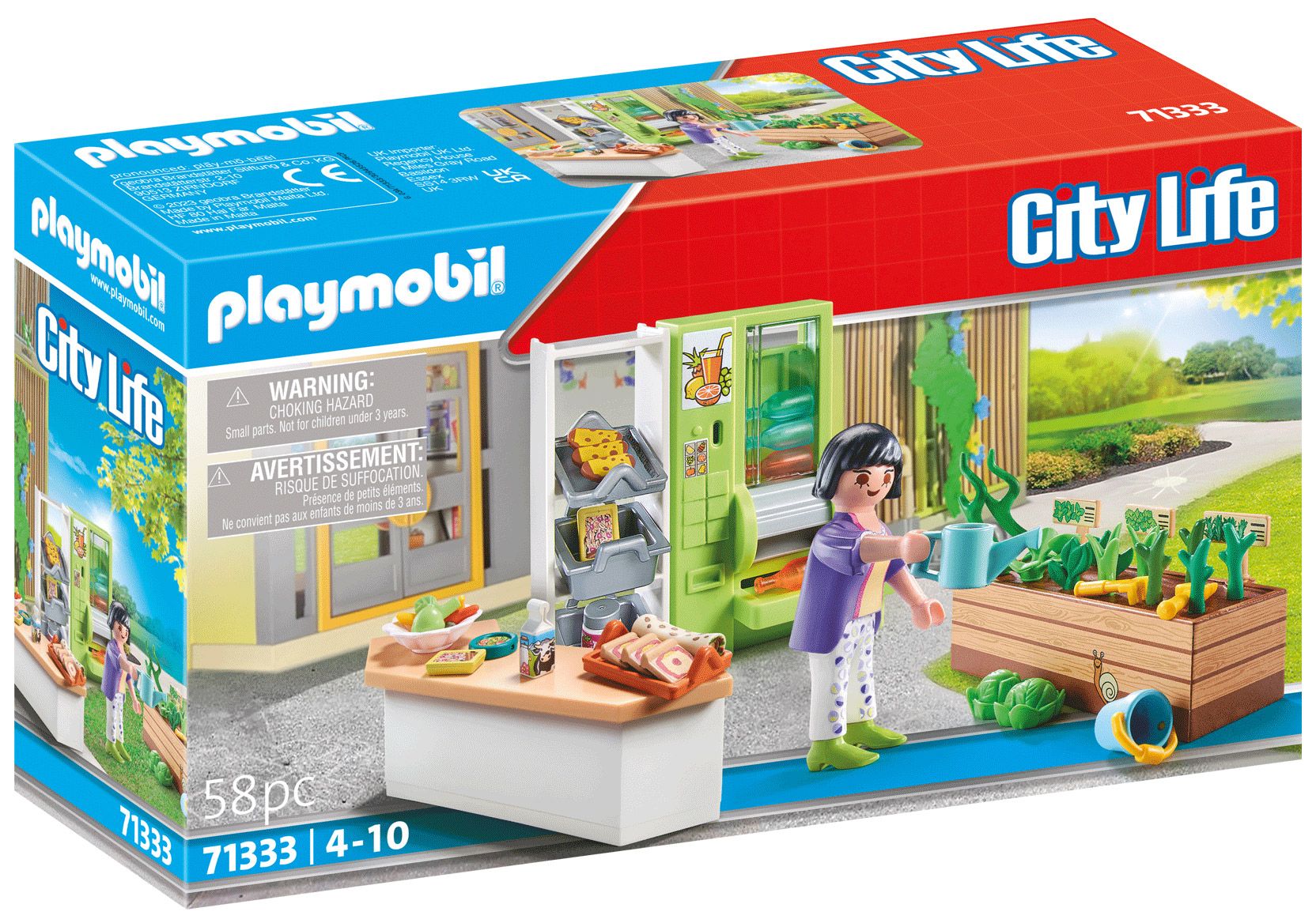 Boutique De 'école Playmobil La Boîte