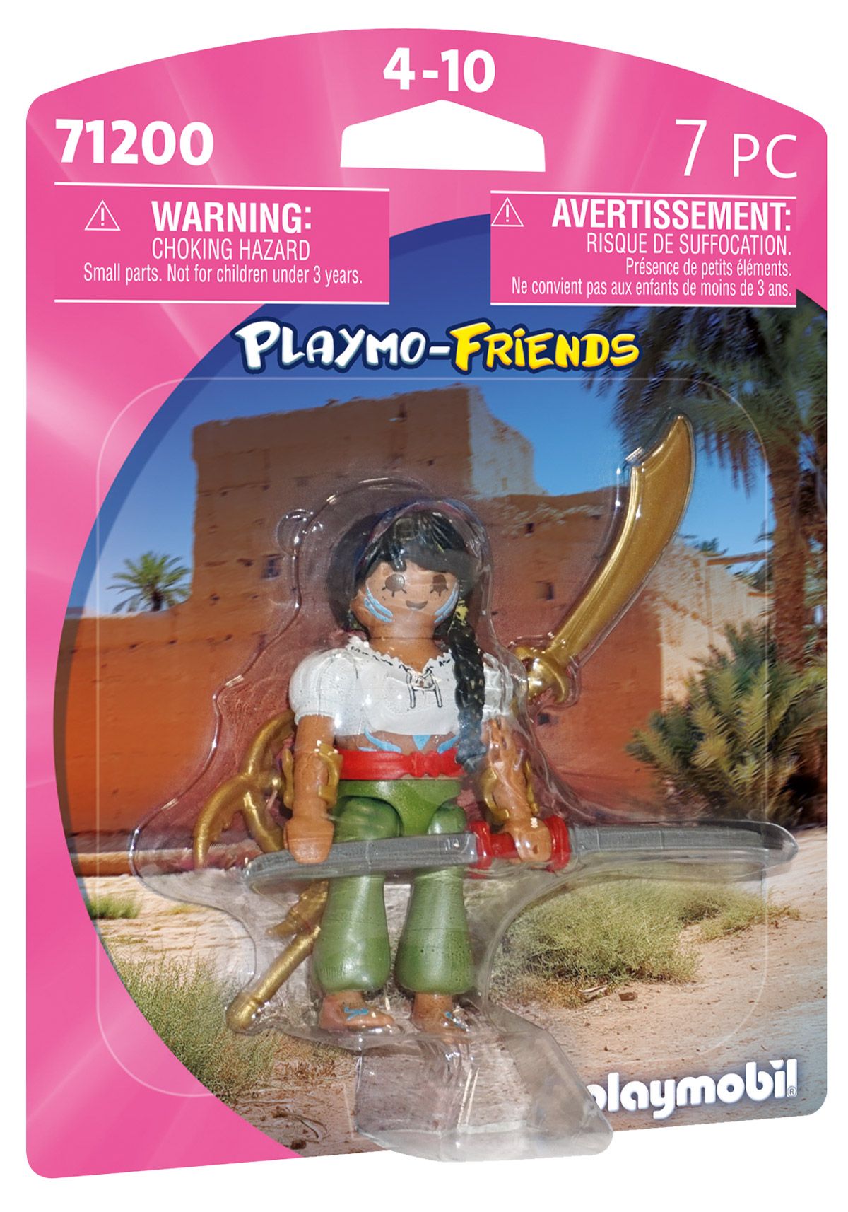 Playmo Friends 71200 Combattante Avec Lance