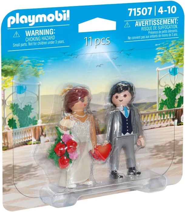 Playmobil City Life 71507 - Duo Pack Couple De Mariage