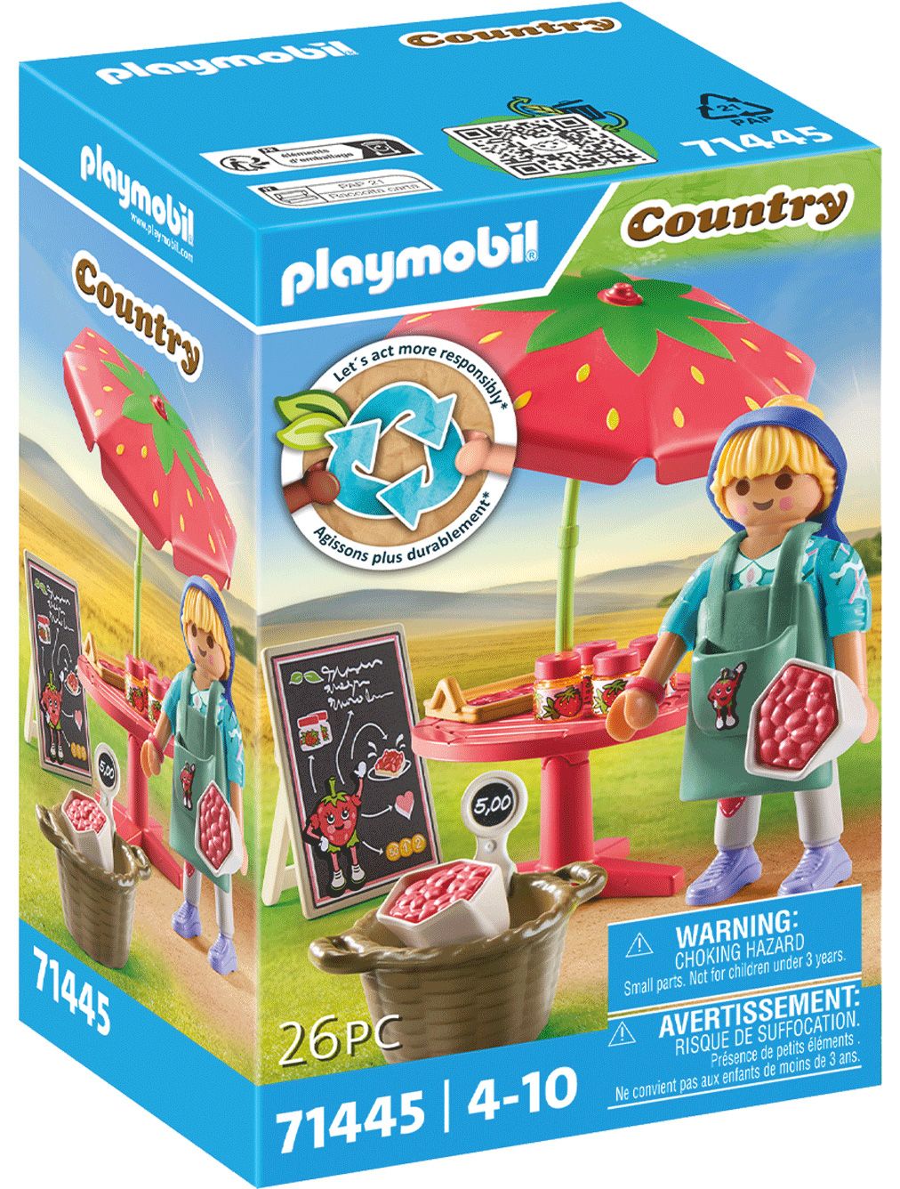 Jeux D'imitation Vendeuse De Confitures Playmobil La Boite - vue 4