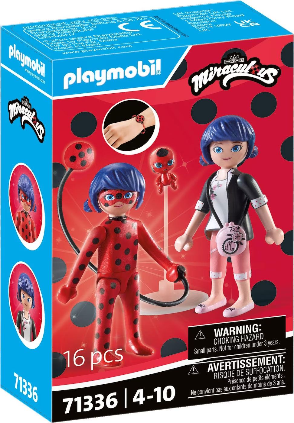 Playmobil Miraculous 71336 - Marinette &amp Ladybug