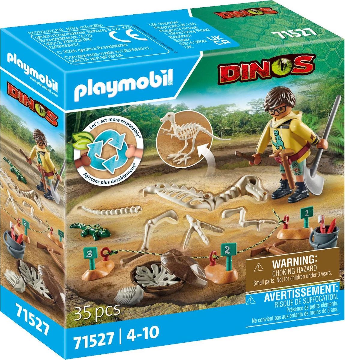 Playmobil Dinos 71527 jouet Neuf - vue 3