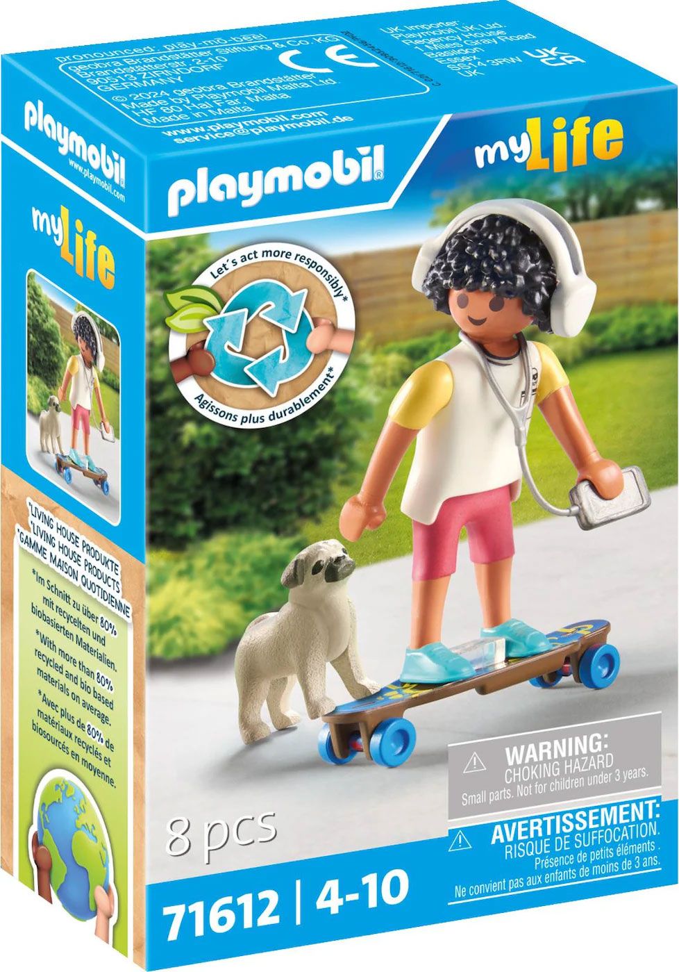 Jeux D'imitation Adolescent Avec Chien Playmobil La Boite - vue 2