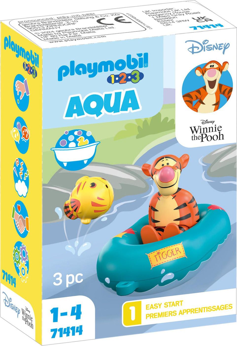 Playmobil 123 71414 Disney : Tigrou Avec Canot