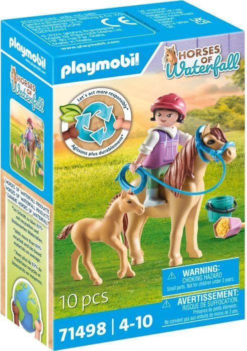 Jeux D'imitation Enfant Avec Poneys Playmobil La Boite - vue 5