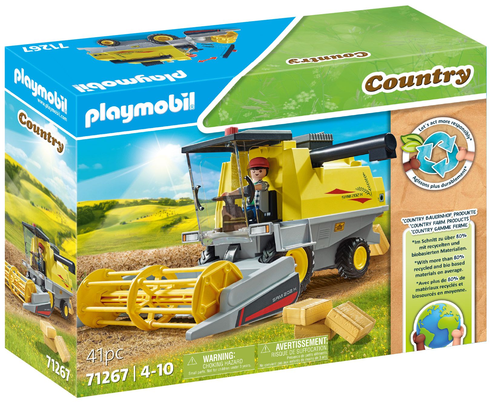 Playmobil Country 71267 Moissonneuse Batteuse