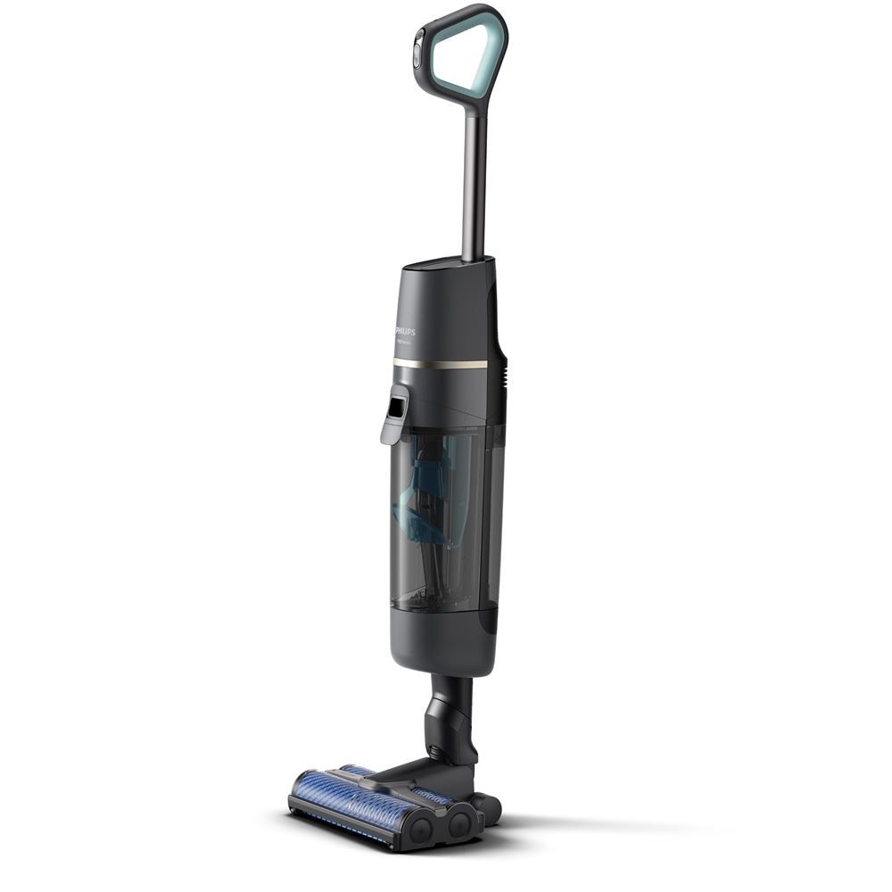 Aspirateur balai Philips AquaTrio Cordless Série 7000 XW7110/01 25,9 V Gris anthracite et Doré