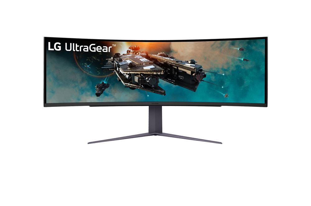 LG UltraGear 49GR85DC-B - Écran LED - jeux - incurvé - 49 - 5120 x 1440 Dual Quad HD @ 240 Hz - VA - 450 cd/m² - 2500:1 - DisplayHDR 1000 - 1 ms - 2xHDMI, DisplayPort