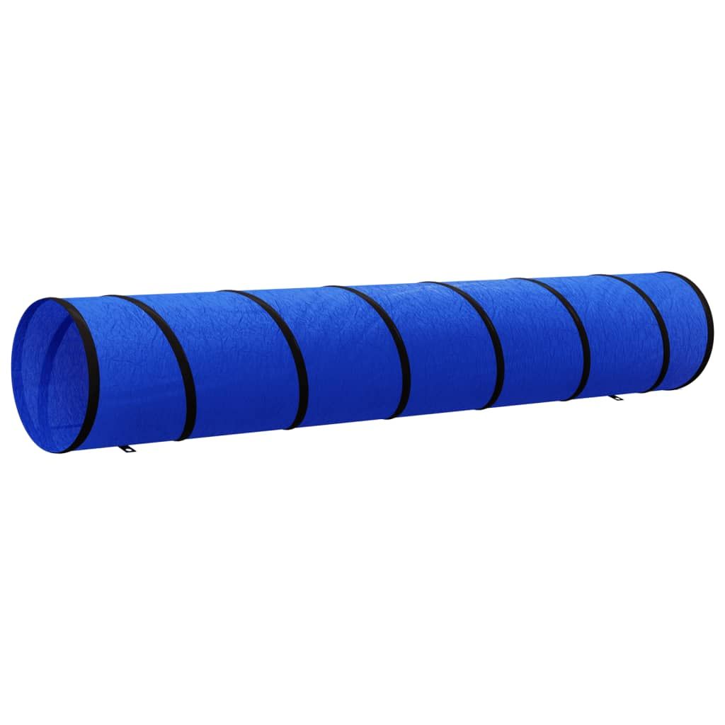 Meilleurs prix pour Vidaxl Tunnel Pour Chien Bleu Ø 50x300 Cm Polyester