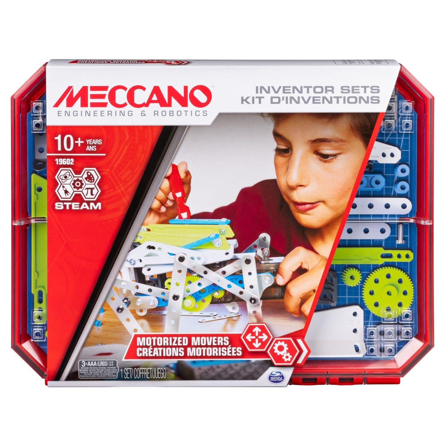 Meccano Set 5 Kit Dinventions Moteur Meccano