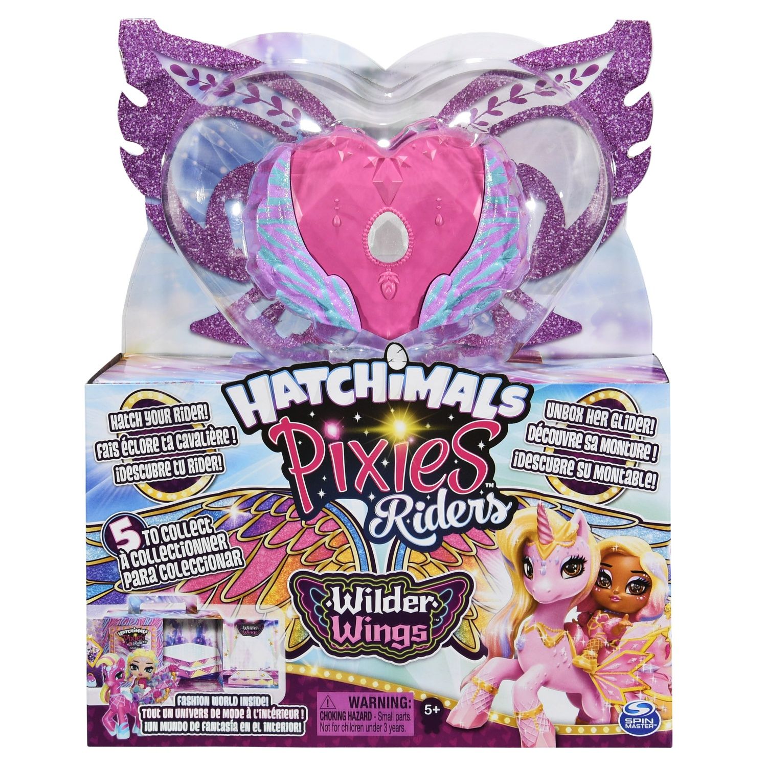 Hatchimals Colleggtibles Hatchimals Pixies Riders Wilder Wings Assort