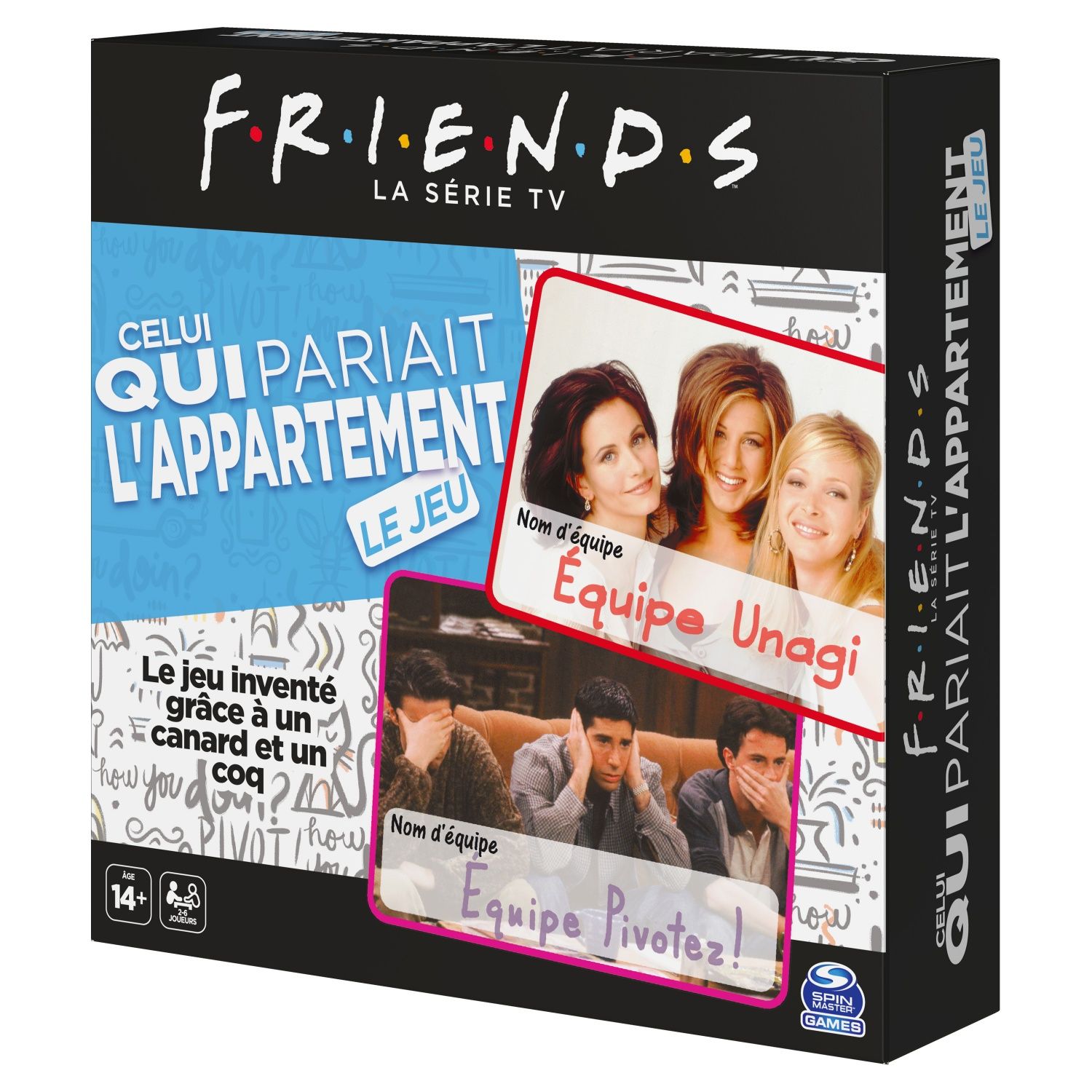 Games Jeu De Questions Friends « Celui Qui Pariait Lappartement »