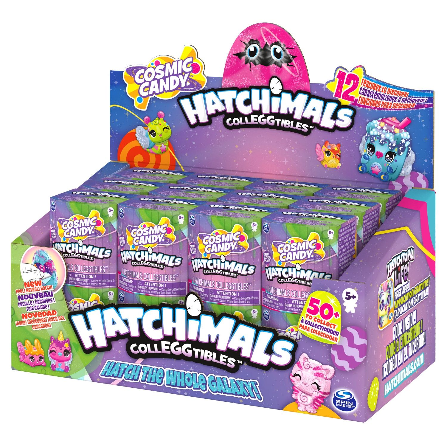 Hatchimals Colleggtibles Pack De 1 Hatchimals S8 Assort Barquette