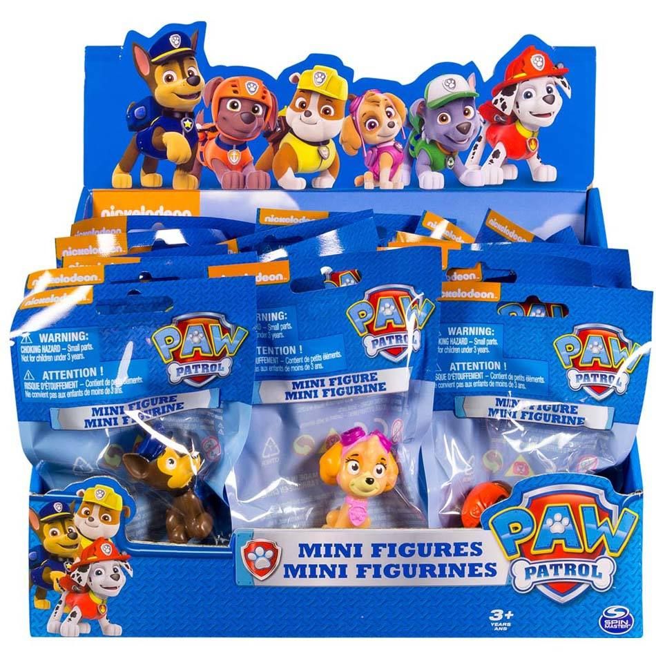 La Pat' Patrouille Mini Figurines Paw Patrol Assort Barquette