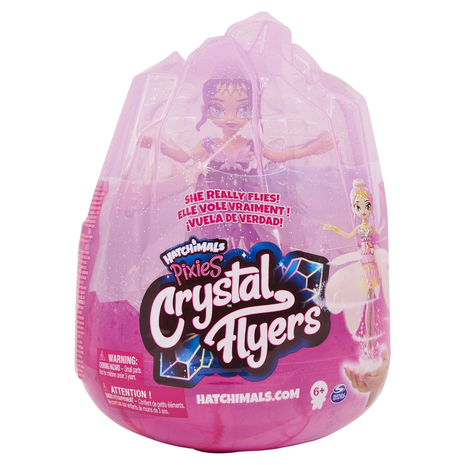 Spin Master Hatchimals Pixies Crystal Flyers - Violette