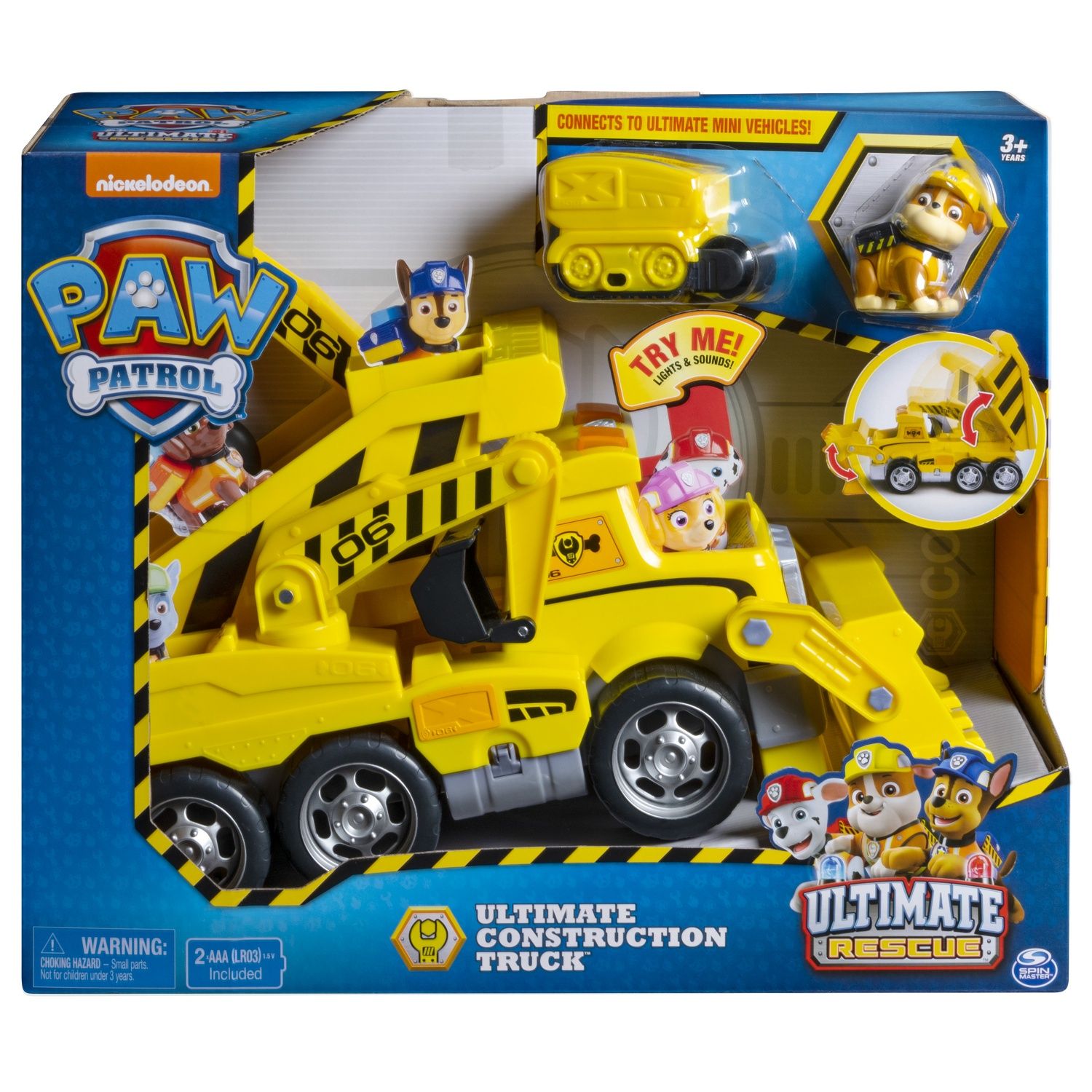 Pat Patrouille Camion De Chantier Ultimate Rescue Paw Patrol