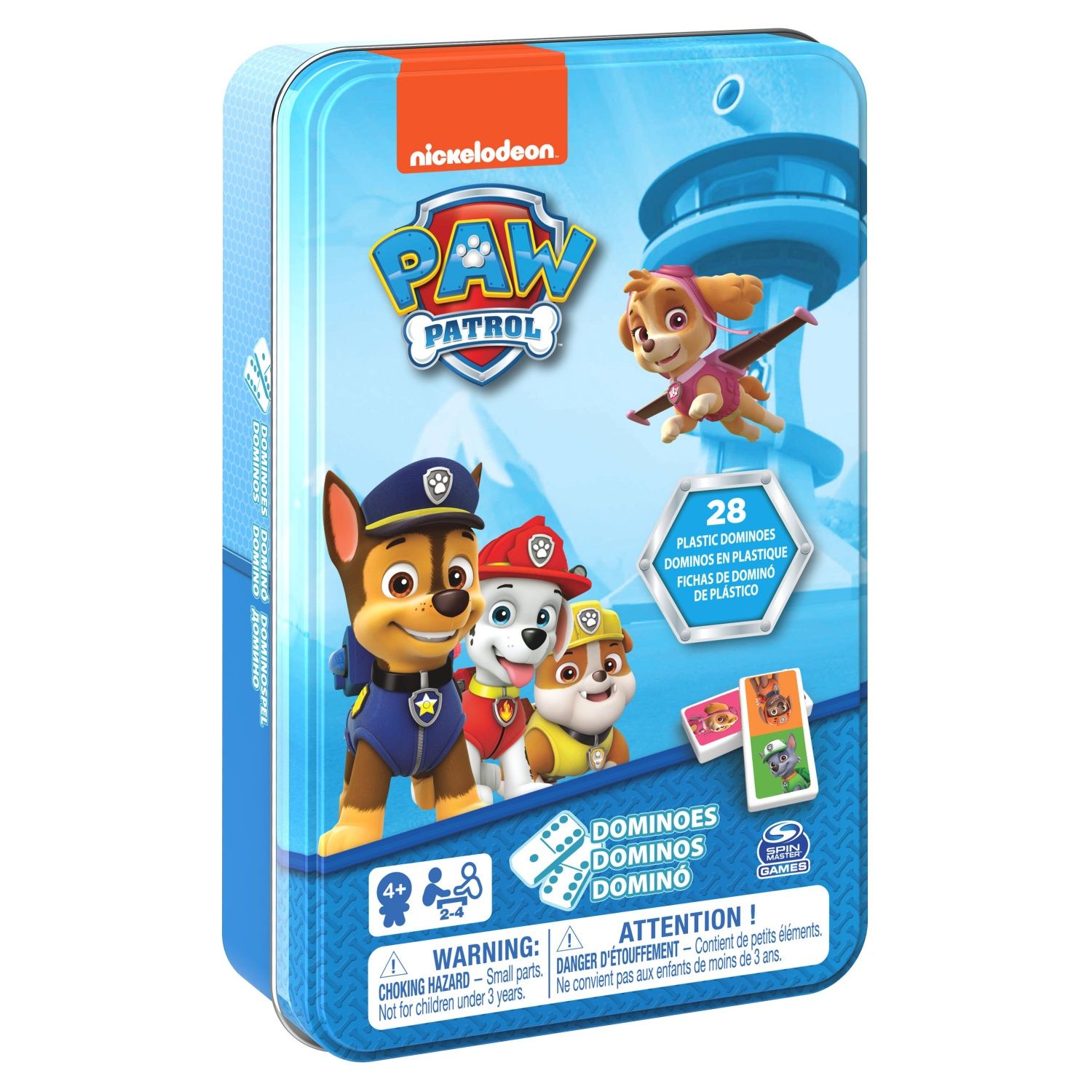 Jeux En Famille Boite De Dominos Pat Patrouille Spin Master