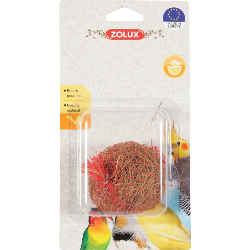 Comparer les prix de Fibre De Coco 19 G Ø 6 Cm Bourre Pour Nid D'oiseaux