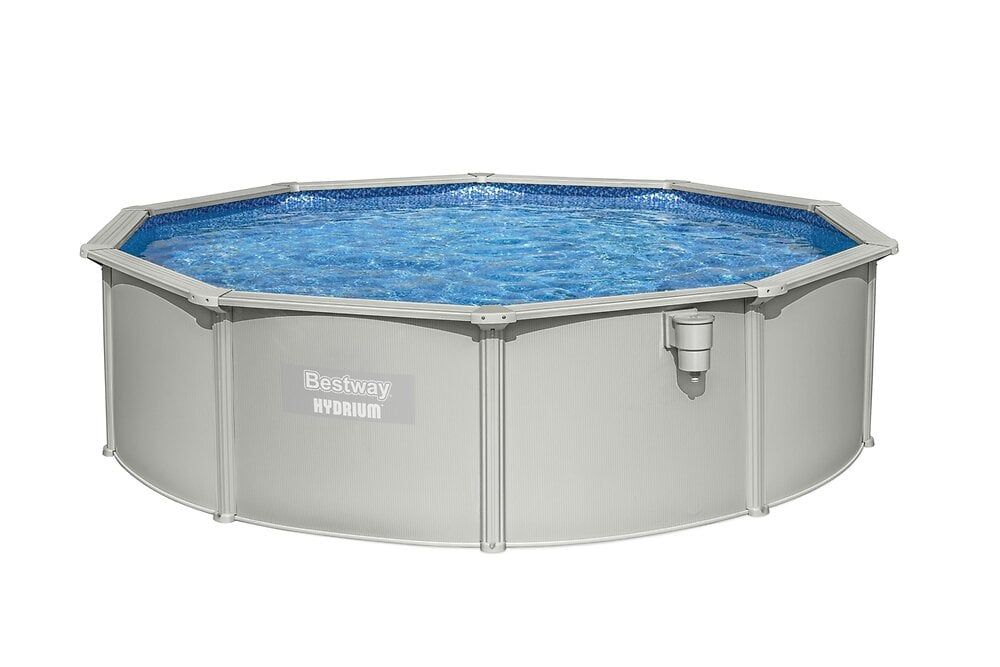 Piscine hors sol ronde Hydrium 460 x 120 cm