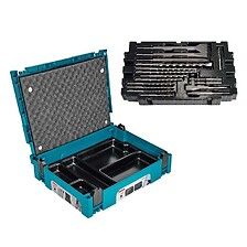 Ensemble de 17 pièces MAKITA B 53877 SDS Plus Forets et Burins dans Mak Pac