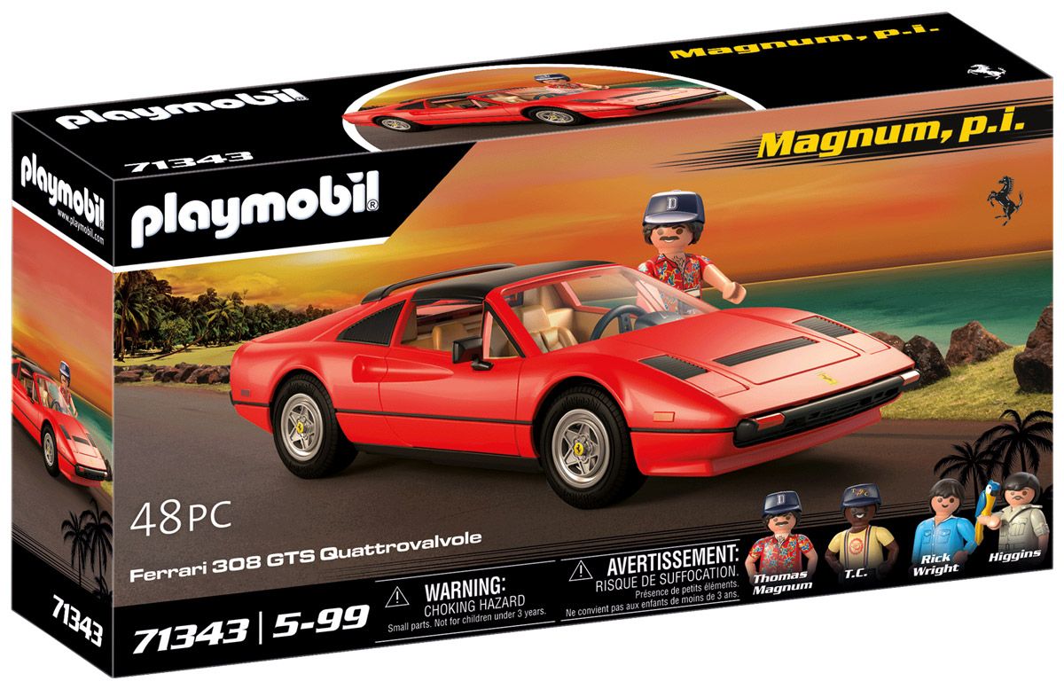 Playmobil Ferrari 71343 - Magnum P.I. Ferrari 308 Gts Quattrovalvole