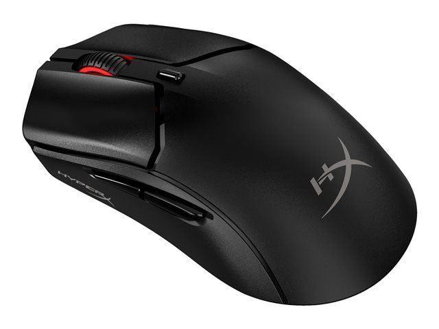 HyperX Pulsefire Haste 2 Mini - Souris - optique - 6 boutons - sans fil, filaire - 2.4 GHz, Bluetooth 5.1 - noir