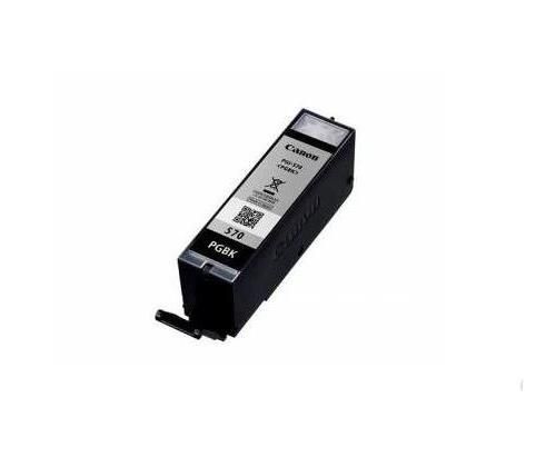 Canon PGI-570PGBK - 15 ml - noir - originale - blister - réservoir d'encre - pour PIXMA TS5051, TS5053, TS5055, TS6050, TS6051, TS6052, TS8051, TS8052, TS9050, TS9055