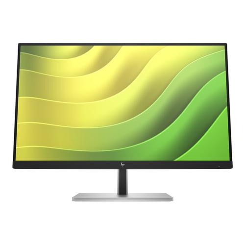HP E24Q G5 - E-Series - Écran Led - 23.8" - 2560 X 1440 Qhd @ 75 Hz - Ips - 300 Cd/M² - 1000:1 - 5 Ms - Hdmi, Displayport, Usb - Noir, Noir Et Argent (Support)