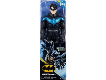 Figurine Nightwing 30 Cm Costume Et Articulée Dc Collection Batman Set Personnage 30cm Super Heros + 1 Carte Tigre