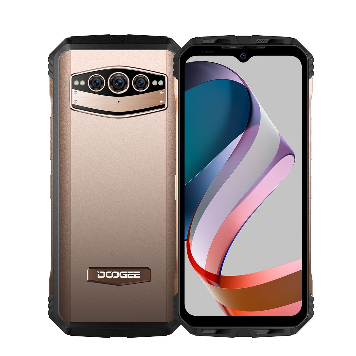 Version mondiale DOOGEE V30T Smartphone 12 Go NFC Android 12 Or