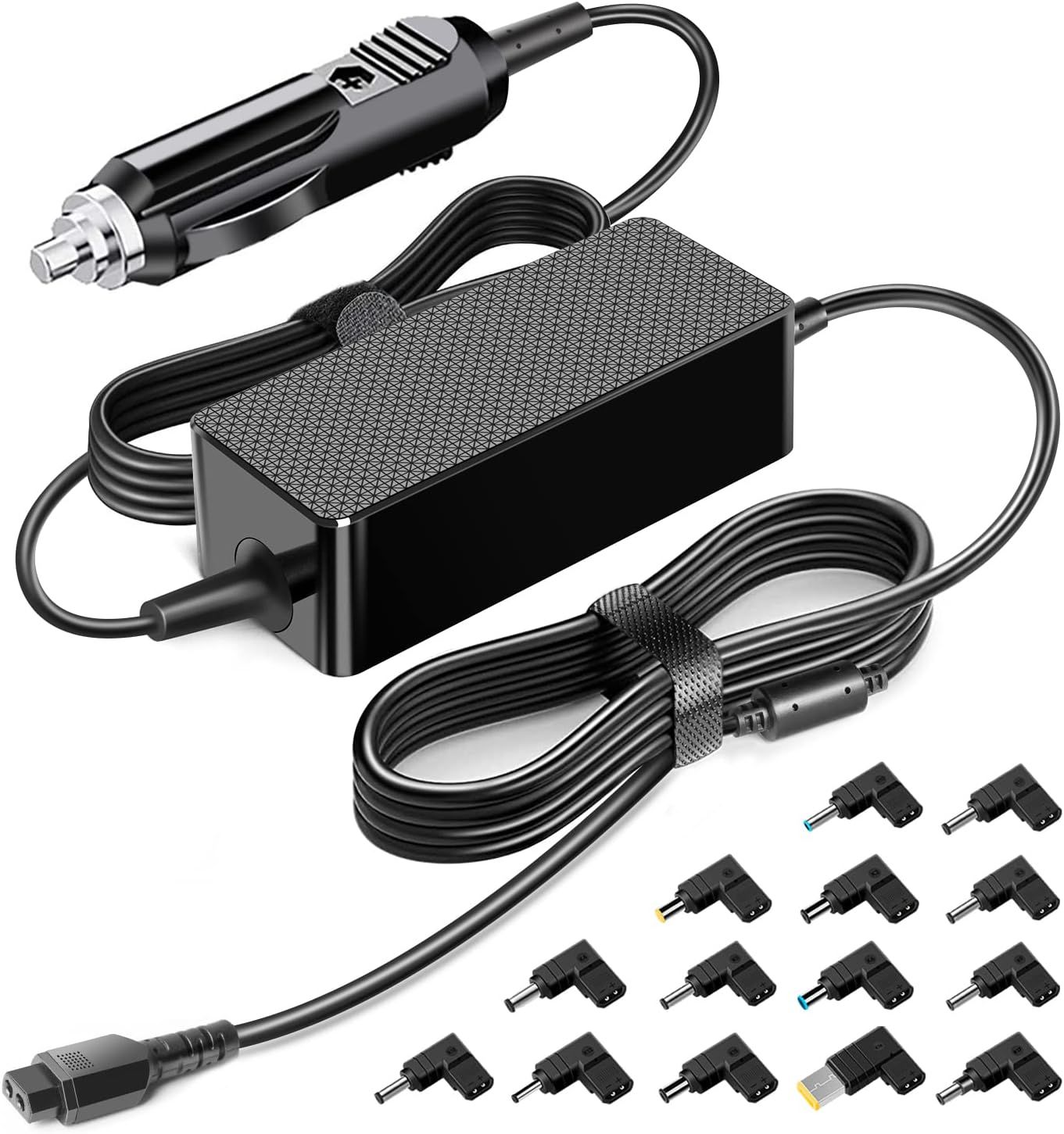 100W Universel Chargeur de voiture pour Asus Lenovo IBM Acer HP Sony Samsung Fujitsu Toshiba Delta LG Medion MSI DC 12V-24V Auto DC Adaptateur Alimentation de voiture pour ordinateur portable