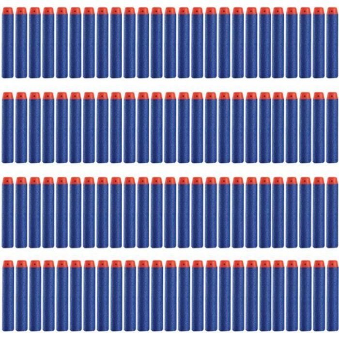Pistolet À Fléchettes Balles Pour Toy Nerf N Strike Blasters 7.2cm X100