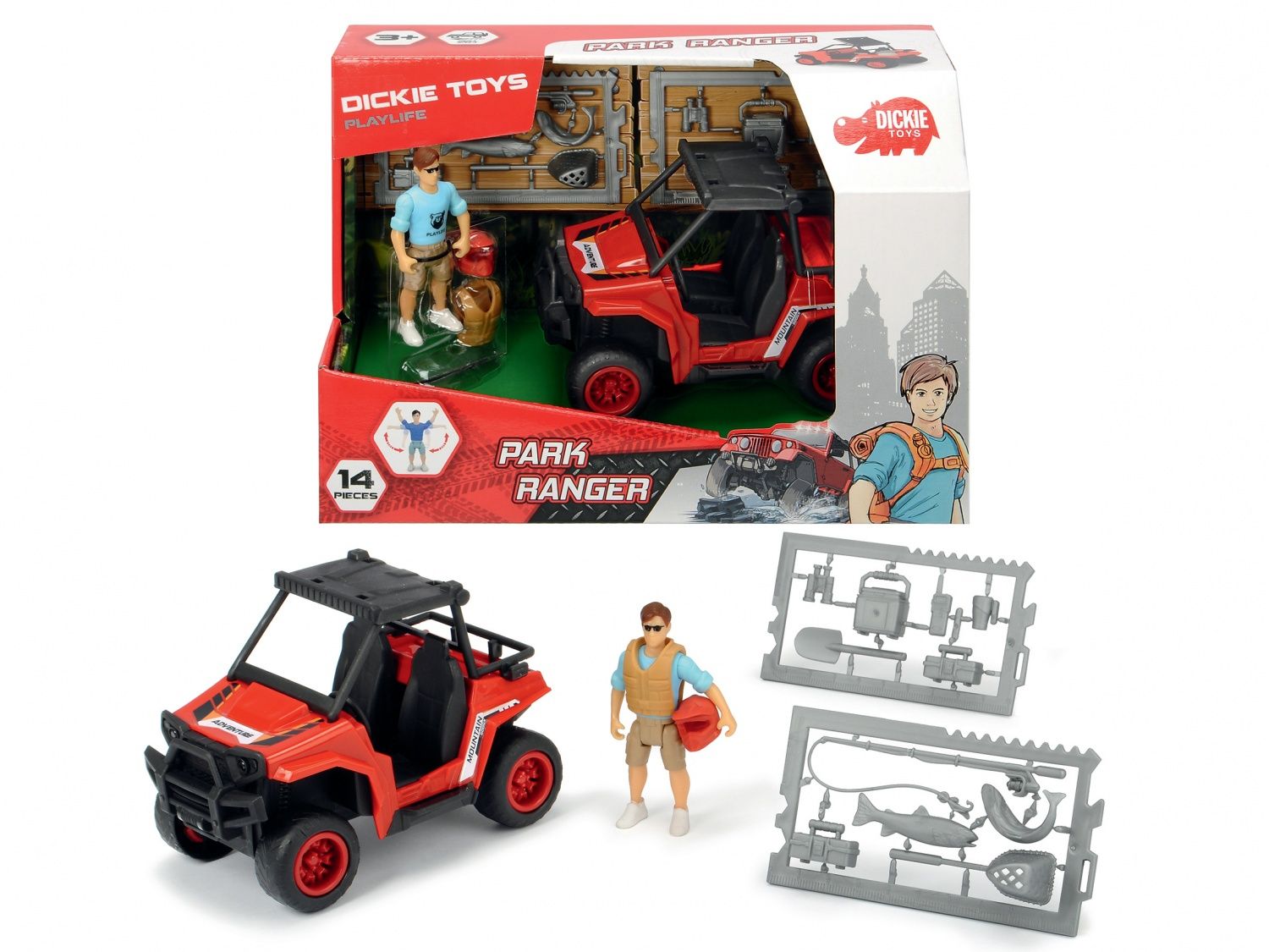 Majorette Dickie Playlife Coffret Ranger