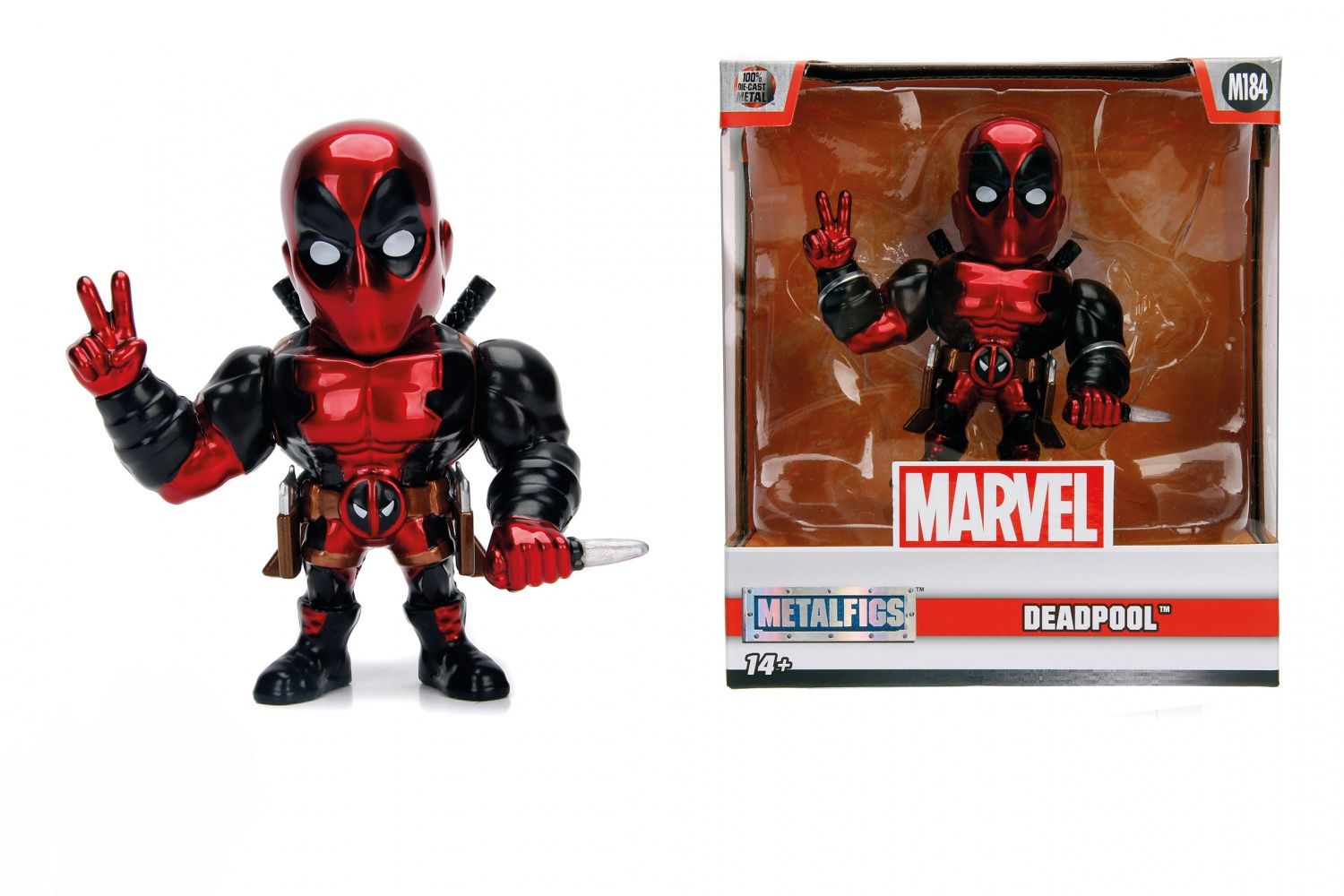 Figurine Jada Marvel Deadpool 10 cm - vue 2